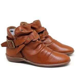 Bota Angel Couro Tan - ANG024