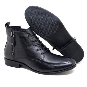Bota Luna Couro Preto - LUN021