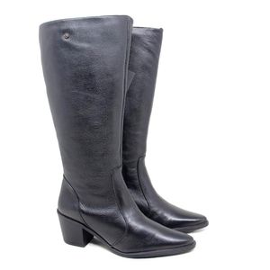 Bota Loren Couro Preto - LOR004