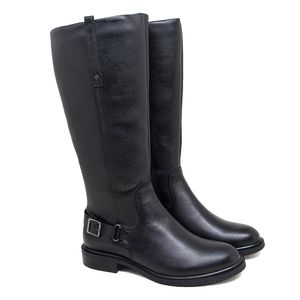 Bota Diana Couro Preto - DIA020