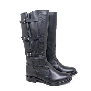 Bota Diana Couro Preto - DIA023