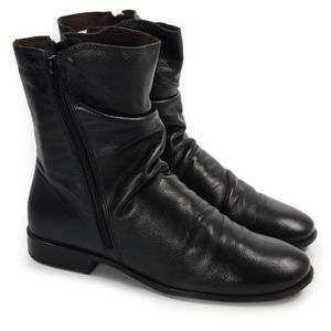 Bota Luna Couro Preto - LUN004