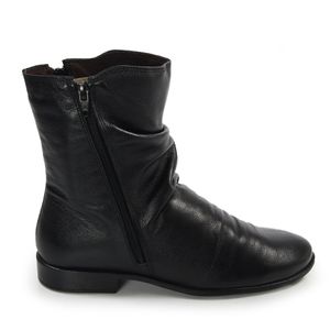 Bota Luna Couro Preto - LUN004
