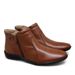 Bota Angel Couro Pinhao - ANG012G