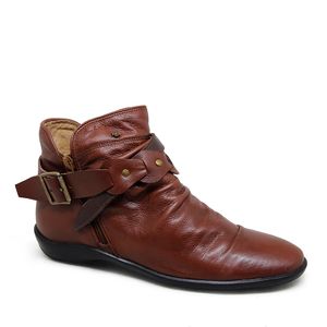 Bota Angel Couro Mogno - ANG024G
