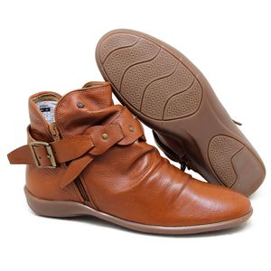 Bota Angel Couro Tan - ANG024G