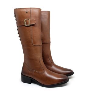 Bota Comitiva Couro Tabaco Old - COM409G