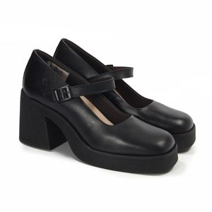 Sapato Stuttgart Couro Preto - STU006