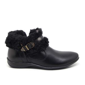 Bota Angel Couro Preto - ANG868G
