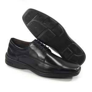 Sapato Medelin Couro Preto - MED003