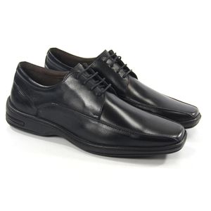 Sapato Medelin Couro Preto - MED003