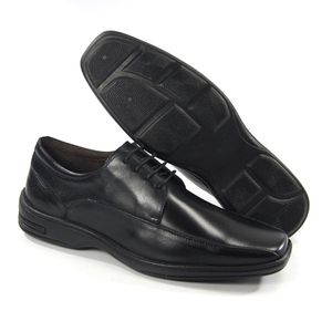 Sapato Medelin Couro Preto - MED003