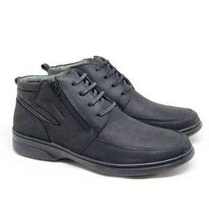 Coturno Guadalupe Confy Couro Preto - GUAFY4471