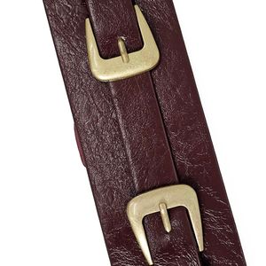 Cinto Elastico Fivelas Vinho - CTF289