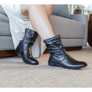 Bota Luna Couro Preto - LUN674