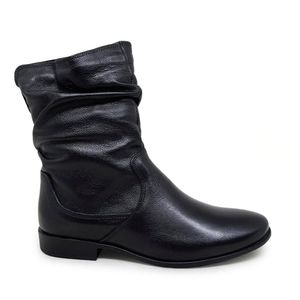 Bota Luna Couro Preto - LUN674