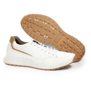 Sapatenis Kingston Couro Gelo Bari Tostado - KIN008