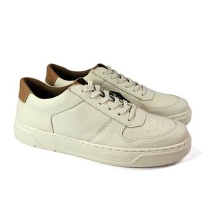 Tênis Michigan Couro Off White Tostado - MIC016