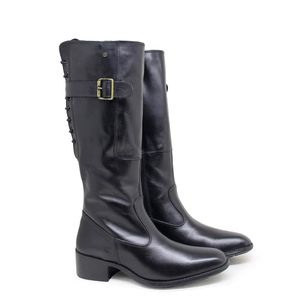 Bota Liege Couro Preto - LIE016