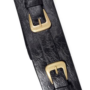 Cinto Elastico Fivelas Preto - CTF289