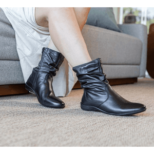 Bota Luna Couro Preto - LUN674