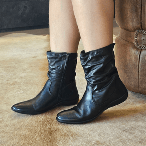 Bota Angel Couro Preto - ANG001
