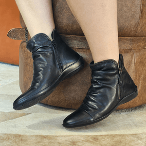 Bota Angel Couro Preto - ANG811G