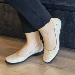 Sapatilha Angel Couro Cristal - ANG1011