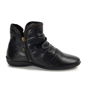 Bota Angel Couro Preto - ANG811