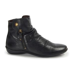 Bota Angel Couro Preto - ANG867