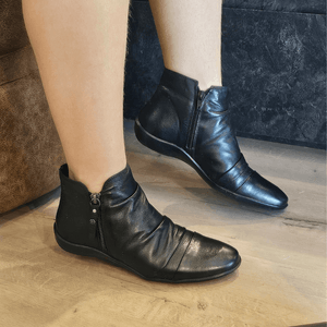 Bota Angel Couro Preto - ANG020
