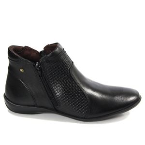 Bota Angel Couro Preto - ANG012G