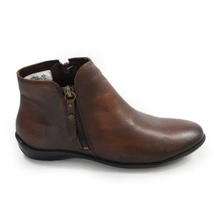 Bota Angel Couro Tan Vintage - ANG013
