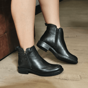Bota Diana Couro Preto - DIA017