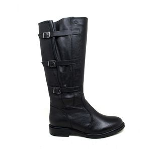 Bota Diana Couro Preto - DIA023