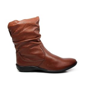 Bota Angel Couro Mogno - ANG001