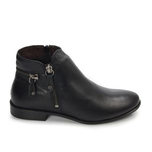 Bota Luna Couro Preto - LUN002