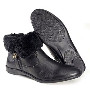 Bota Angel Couro Preto - ANG868G
