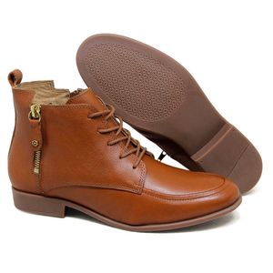 Bota Luna Couro Tan - LUN021V