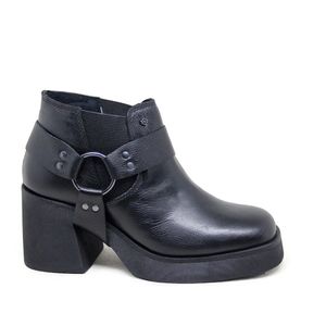 Bota Stuttgart Couro Preto - STU014