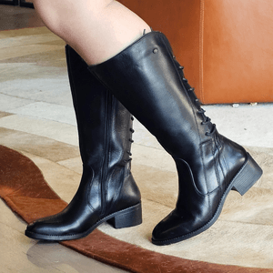 Bota Liege Couro Preto - LIE010