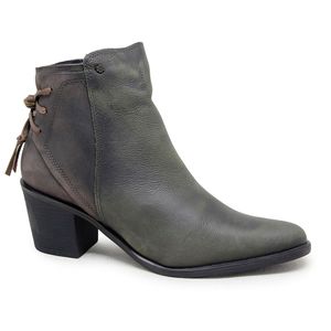 Bota New Western Couro Militar Cafe Velluto Pto - NWE017