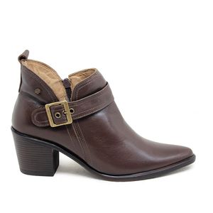 Bota Loren Couro Terracota - LOR003
