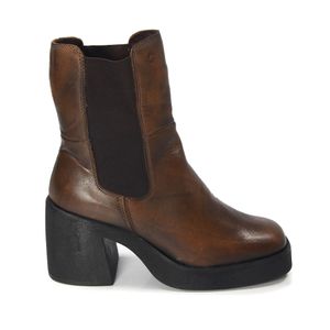 Bota Stuttgart Couro Tan Imperial Preto - STU002V