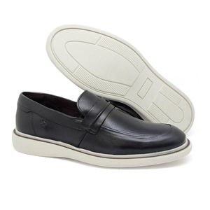 Sapato Rotterdam Couro Roma Preto - ROT005