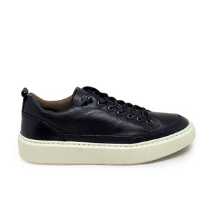 Tenis Detroit Couro Roma Preto - DET023