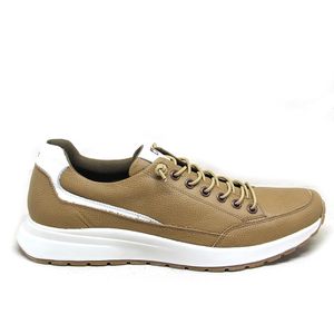 Sapatenis Kingston Couro Tostado Gelo - KIN008