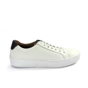 Tênis Denver Couro Gelo Preto - DEN015