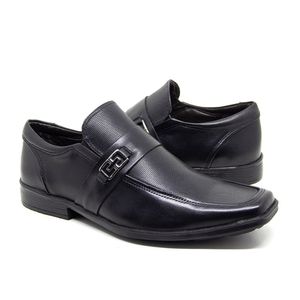 Sapato Santiago Couro Preto - SAN6614