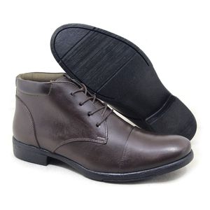Coturno Guadalupe Couro Café - GUA9328L